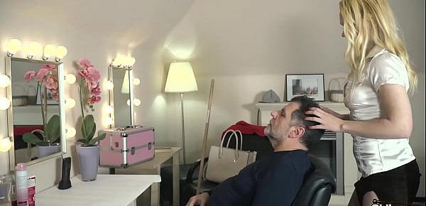  Grandpa fucks a petite blonde he found on tinder